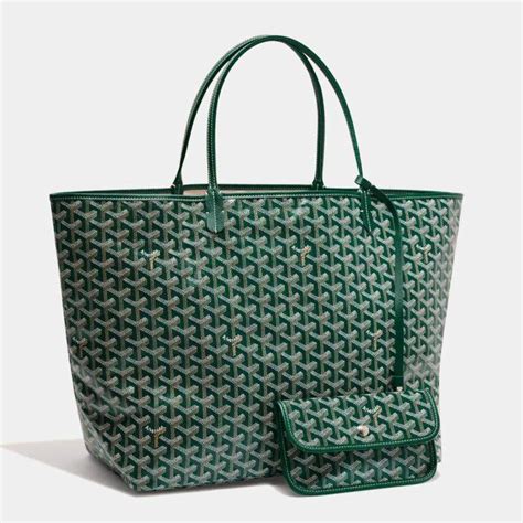 goyard gm green|Goyard gm tote price.